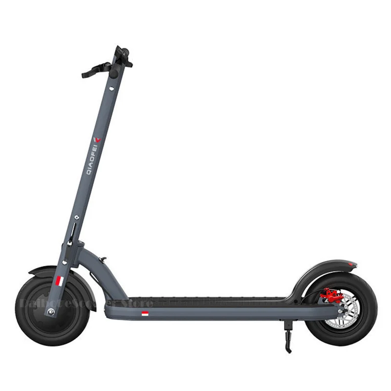 Kick Scooter For Adult Two Wheels Electric Scooters 8.5 Inch 300W Portable Foldable Electric Scooter 36V GrayWhite With APP (1)