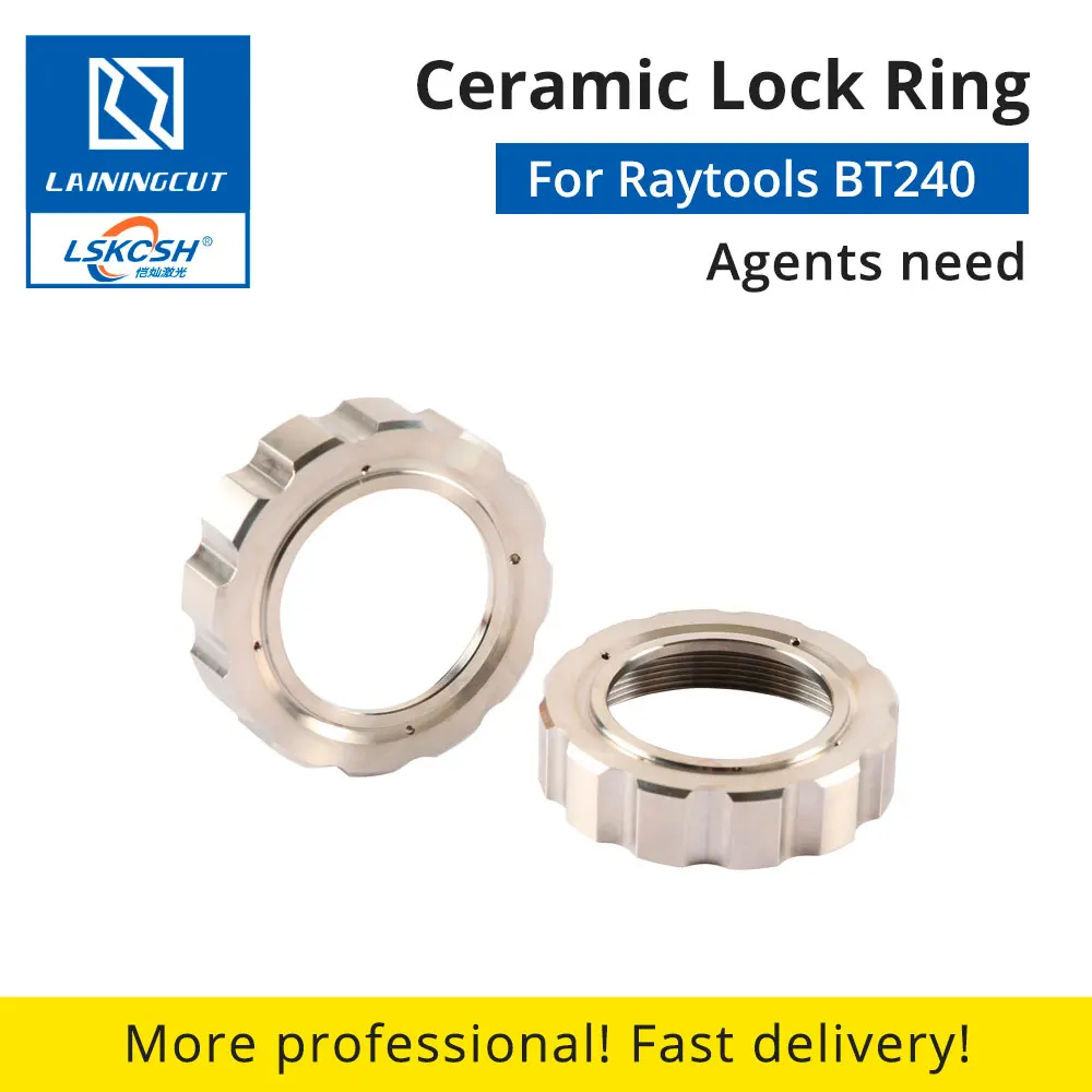 LSKCSH Raytools керамическое стопорное кольцо outer41mm inner30mm для Raytools BT240 BT240S BM111 волоконный лазерный станок для резки металла bodor