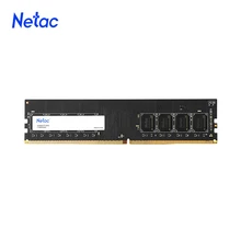 Netac-memoria Ram DDR4 para ordenador de escritorio, 8GB, 4GB, 2666MHz, 288PIN