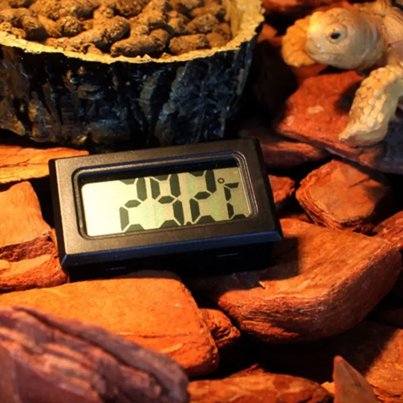 Цифровой дисплей беспроводной электронный термометр ящик для рептилий прибор температуры-50-110 °C