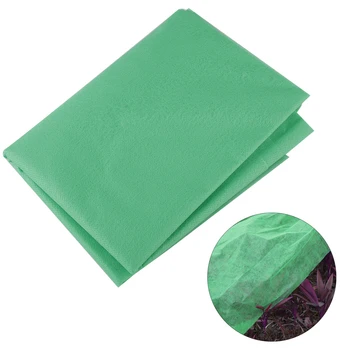 

Freeze Protection Cover Winter Garden Plant Cover Frost Protection Plant Blanket Outdoor Crops Wrapping Around Cover 1.1*7.5m O