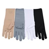 Lady Medium-long Thin Elastic Etiquette Gloves Summer Women Sunscreen Embroidered Gloves Driving Car Accessories ► Photo 3/6