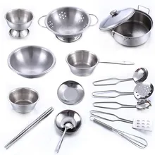 steel toy kitchen set
