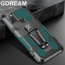 

GDREAM Shockproof Back Clip Phone Case For Infinix Hot 9 10 11S Play Car Holder Protective Cover For Infinix Note 11 Smart4 6