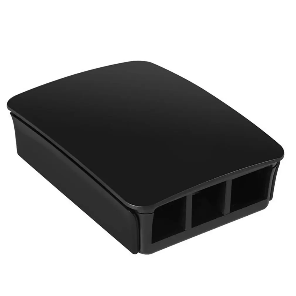 Офисная коробка для Raspberry Pi 3 Model B+ Алюминиевый Чехол, металлический корпус, красный белый черный чехол для RPI 3 Box
