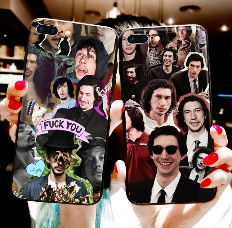 Чехол для телефона Adam Driver черный мягкий силиконовый чехол Apple iPhone 6 11 X XS Max XR 11pro MAX