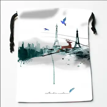 

Custom The deer (4) Drawstring Bags Printing Fashion Travel Storage Mini Pouch Swim Hiking Toy Bag Size 18x22cm#20200616-18