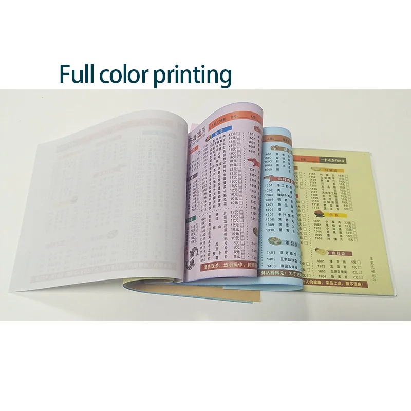 3ply up white, down pink, 16x8cm carbonless receipt book, make serial number.