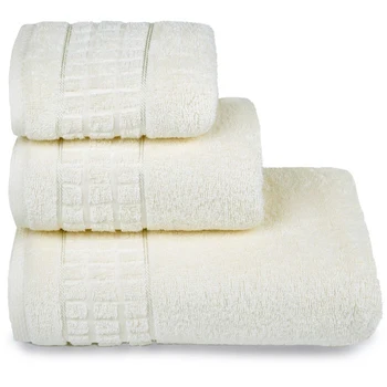 

Terry towel "Megapolis" 40x60 cm, milk color, 415 g / m2
