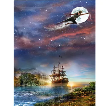 

Diamond Painting Embroidery Paintings Rhinestone Pasted DIY Diamond Painting Cross Stitch Full Diamond Rhinestone Canvas