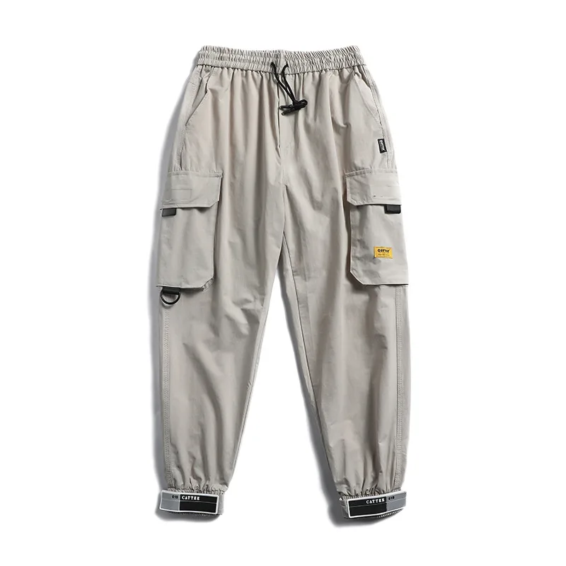 

Vertical Ze Produced 19ss Two-color Velcro Skinny Pants Unisex Japanese-style