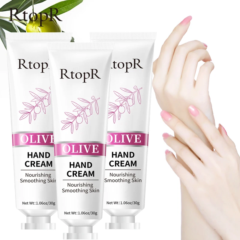 3PCS Olive Oil Serum Hand Care Repair Whitening Moisturizing Nourishing Cream Anti-Chapping Antibacterial Skin |