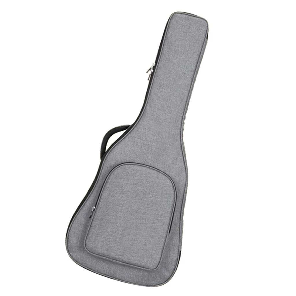 Gray Soft Case Bag Cover for 40/41inch Wooden Acoustic Guitar