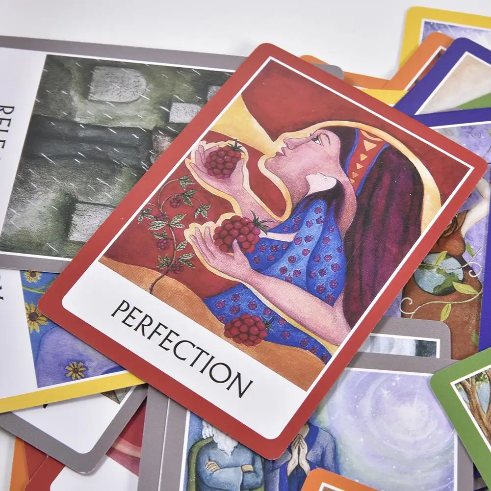 Chakra Tarot Cards Deck Board Game Card Box For Women Party Time Games Playing Cards Entertainment Family Gift Party Playing