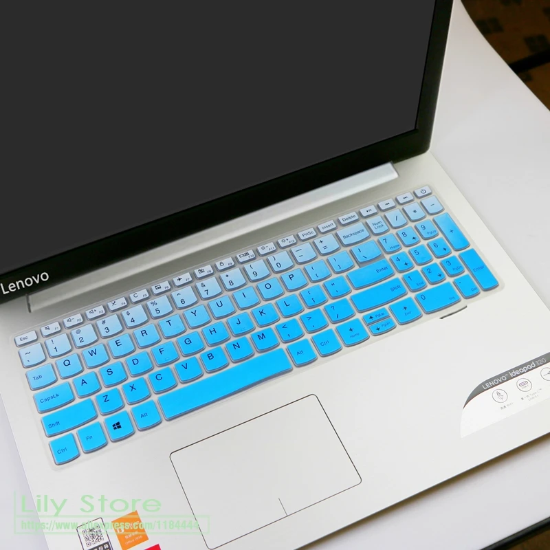 FADEblue Защитный чехол для клавиатуры ноутбука 15,6 дюймов для lenovo V330 V 330 V330-15IKB V330-15ISK 1" Ideapad 720s-15 320C Flex 5 - Цвет: FADEblue