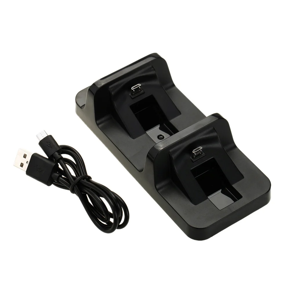 PS4 USB порт двойная зарядная док-станция Подставка держатель Поддержка зарядное устройство для sony PS4/playstation 4 тонкий игровой контроллер