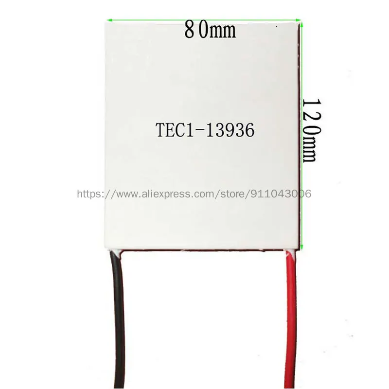 

Large Power and Area Semiconductor Refrigeration Chip TEC1-13936 80*120mm