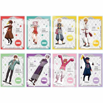 

13cm Anime Hanako-kun Stand Figure Toilet-Bound Yugi Pink Mokke Cosplay Double Side Acrylic Plate Gift