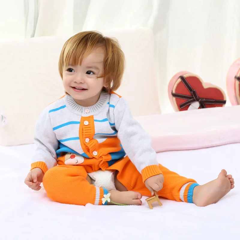 

Yu yue Baby Cartoon Open File Set Infants Pure Cotton Roving Set-Mixed Colors to Sample