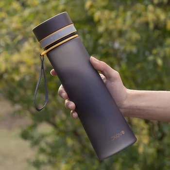 

Portable Outdoor Water Bottle Sport 1000ML High Capacity Eco Friendly Travel Space Cup Botellas De Agua Water Bottles DA60SP