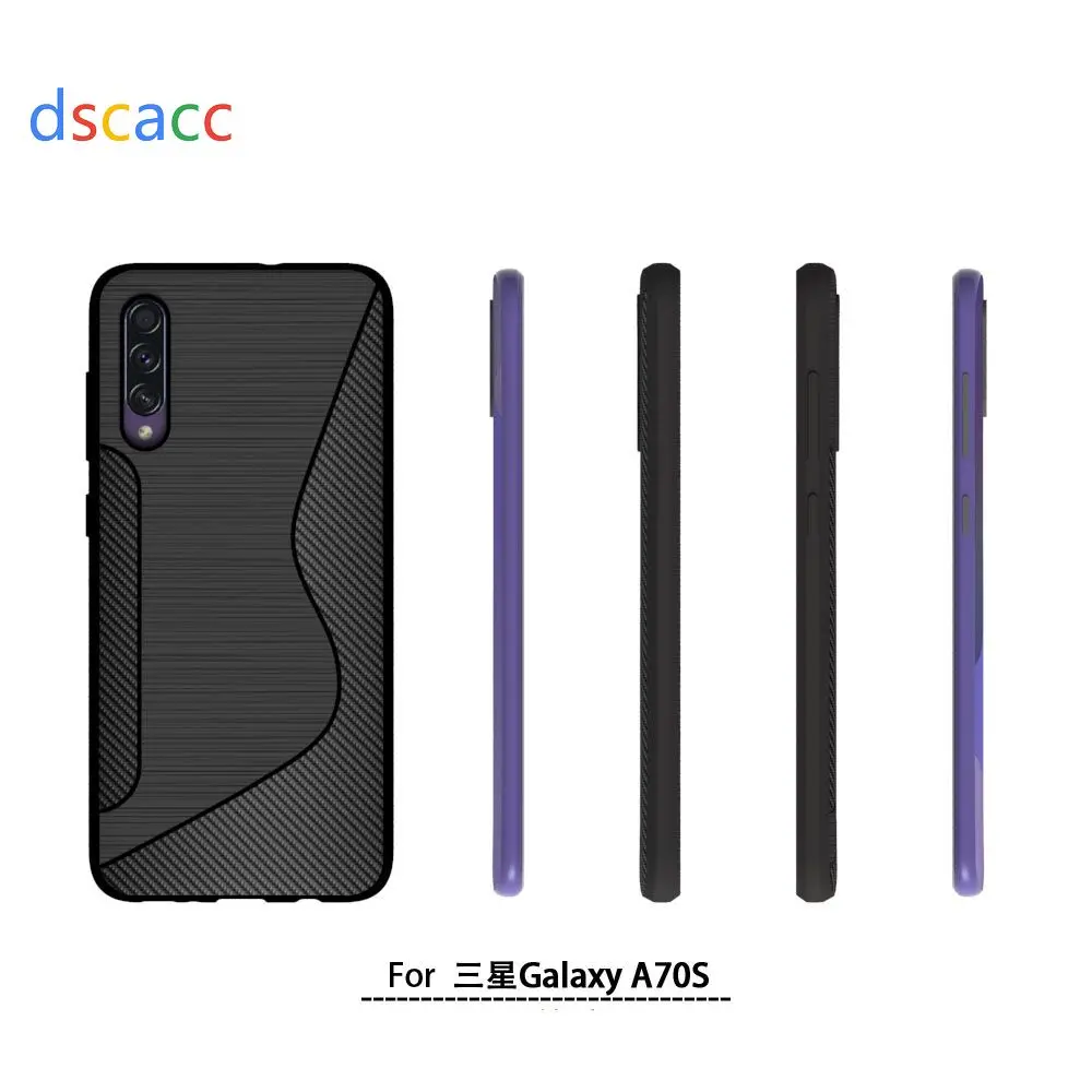 DSCACC S line TPU чехол для samsung Galaxy A70S Galaxy A10E 100 шт