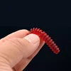 10Pcs/lot Fishing Silicone Soft Lures 6cm 1.3g Spiral Tail shrimp odor Additive Artificial Rubber soft Bait Bass pesca Tackle ► Photo 2/6