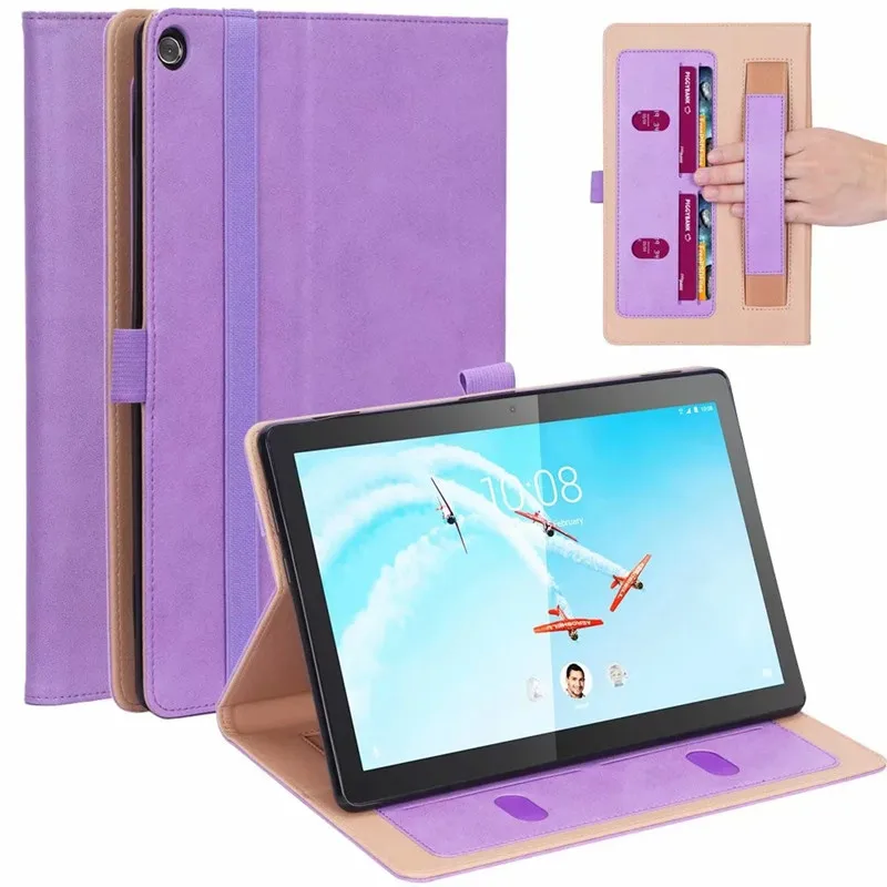 Складной чехол для Lenovo Tab M10 M 10 ТБ x505x умный кожаный планшета M10|Чехлы планшетов и