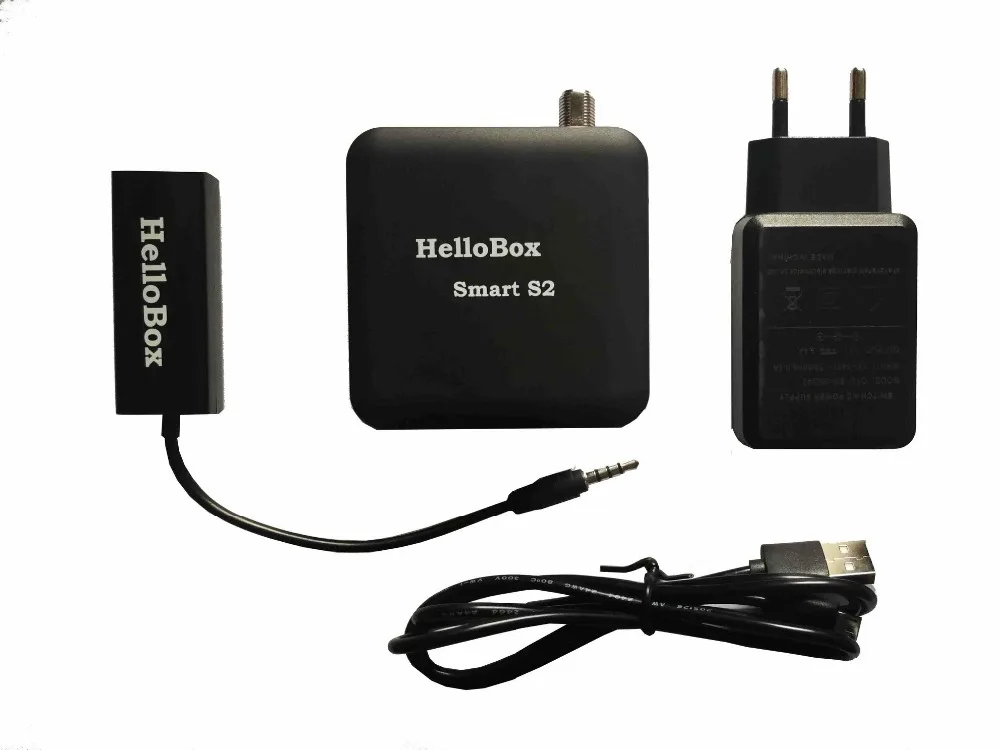 Hellobox Smart S2 Bluetooth спутниковый ТВ-приемник Android apk-система Быстрый канал слепое сканирование для радиочастотного спутникового искателя