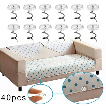 

Upholstery Fixed button Drapery Slip Cover Mattress Pads Repair Pins Kit