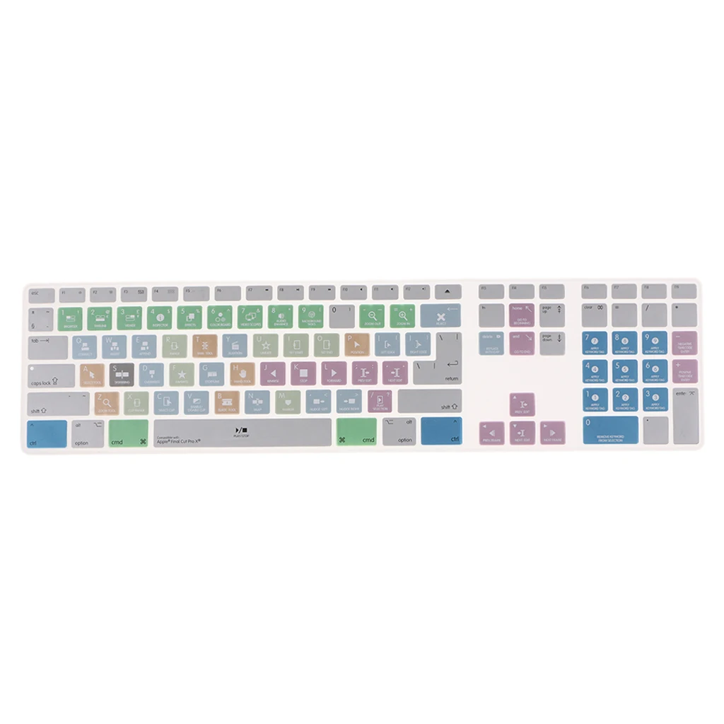 Покрытие для клавиатуры Клавиатура ABS чехол для Apple Macbook G6 Final Cut Pro X
