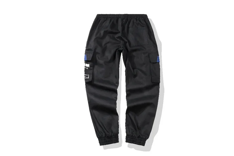 Повседневные брюки карго для мужчин Уличная Новая мода Jogger мульти карман тактические брюки человек Военный стиль брендовая одежда