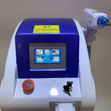 Лучший красный светильник Nd yag лазерная машина 1064/532/1320 Q переключаемый лазер nd yag для удаления татуировок удаление морщин углеродный пилинг