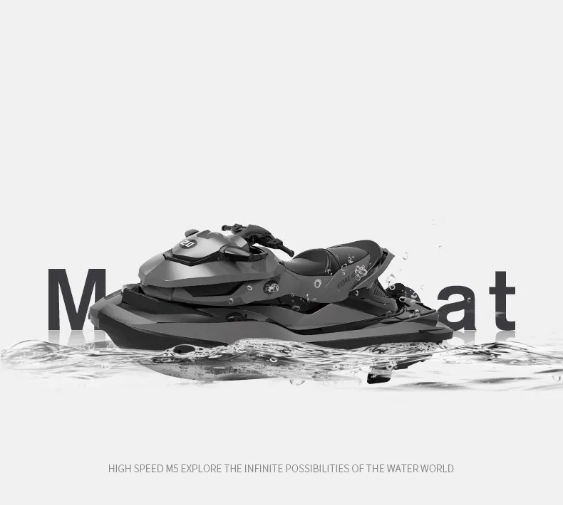 2 4G мини радиоуправляемая лодка моторная детская игрушка модель для водного