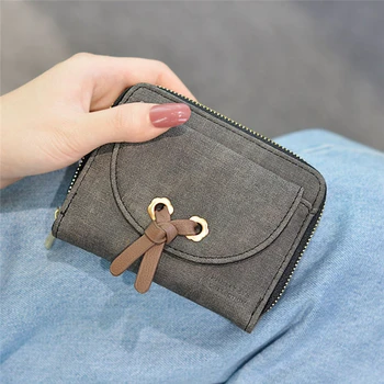 

2020 New Fashion Mini Coin Purse Cute Small Ladies PU Leather For Coins Wallets Women Wallets Female Card Bag