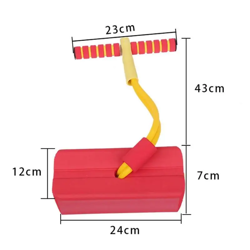 Прочный прыжок Полюс пены дети веселье и безопасный Pogo экологичный Резиновый пенопласт Спорт на открытом воздухе прыжок бар для перемычки