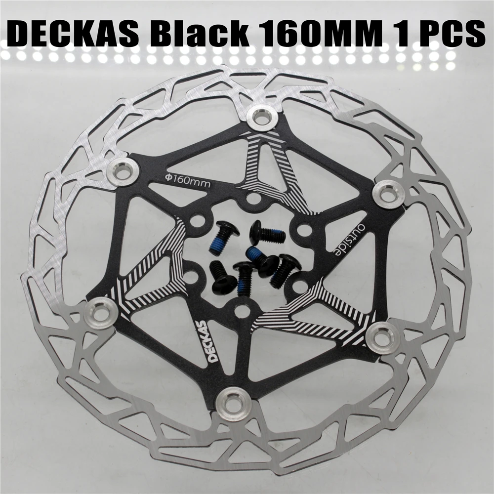 DECKAS Black Зум XTECH HB100 MTB линия потянув гидравлического дискового тормоза с роторы 120/140/160 мм для спортивной камеры Xiao mi M365 mi Электрический скутер - Цвет: DECKAS Black