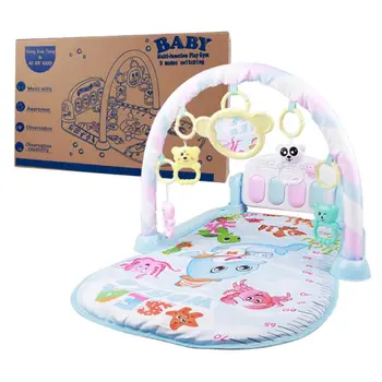 

1Set Baby Gyms Play Mat Pedal Piano Light Musical Toy Activity Fitness Cushion