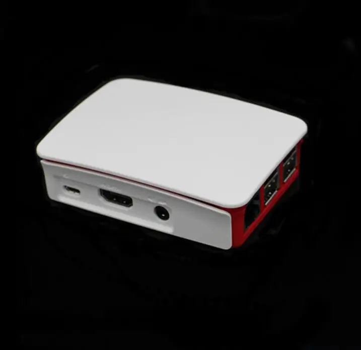 Raspberry Pi4 чехол для использования с Raspberry Pi 4 красный и белый цвета Высокое качество ABS Материал красивый пылезащитный