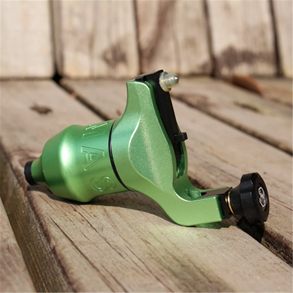 

rotary tattoo machine space aluminum frame Japan Coreless motor green color