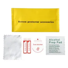 10 Sets Wet Dry Wipes Cleaning Cloth For Tempered Glass Screen Protector For Camera Lens LCD Screens Dust Removal Papers