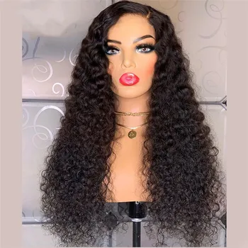 

Side Part Curly Wig Synthetic Wigs for Women Machine Made Wig Heat Resistant Fiber Natural Looking Wig