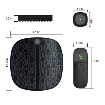 

Foot Pad Massage Instrument Easy and Seamless Folding Small and Light Acceptance Rechargeable use ,Massage Intensity Regulation