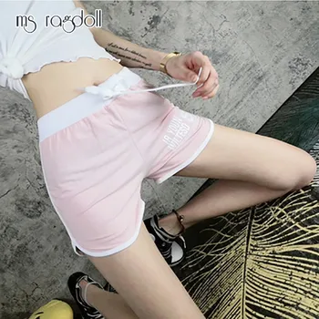 

Ms Ragdoll Women Shorts Sport Fitness Workout Athletic Shorts Deportivo Mujer Gym Running Short Clothes Jogging Juul Shorts