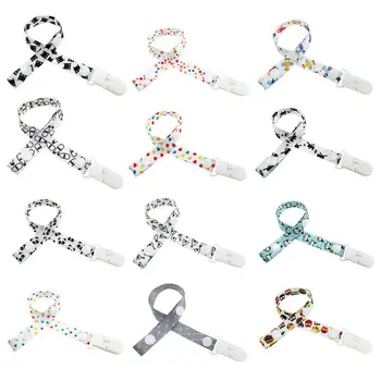 

6 Pcs Baby Pacifier Clips Soother Dummy Nipple Holder Chain for Infant Boys Girl 23GD