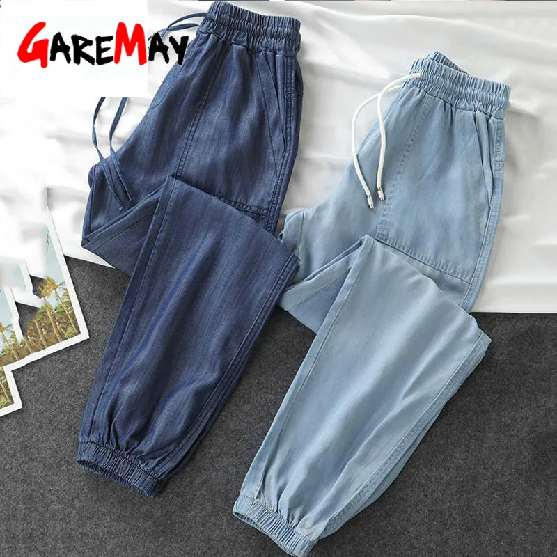 Fashion Casual Style Cotton Pants Leisure BF Harajuku Pants Summer Women's Elastic Waist Solid Basic Retro Loose Pants Trousers Fashion Casual Style Cotton Pants Leisure BF Harajuku Pants Summer Women's Elastic Waist Solid Basic Retro Loose Pants Trousers