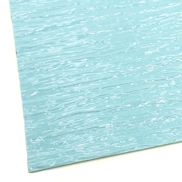 DIY TerranScapes River Sections Water River Effects Flowering Pattern Miniature Bendable Decorated PVC Lakes Scene Model Making liushuiwen