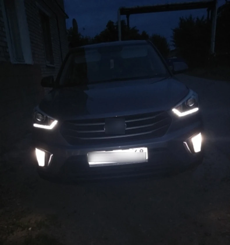 PMFC отражатели 2 шт мощностью 12v Светодиодный фар автомобилей головной светильник лампы Авто H4 H11 H3 8000K 6000K 4300K 3000K H7 9005 9006 H8 H9 880 H1 туман светильник 60 Вт