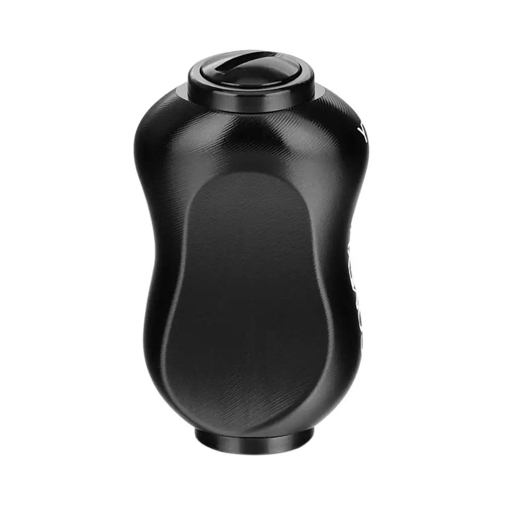 Gomexus катушка ручка 22 мм для Shimano Daiwa спиннинг baitcasing катушка как показано ниже - Цвет: black