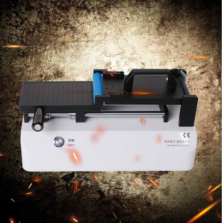 

New Semi-Automatic OCA Polarizer Film Laminating Machine For iPad Samsung iPhone 7 inch all Series LCD Glass Repair