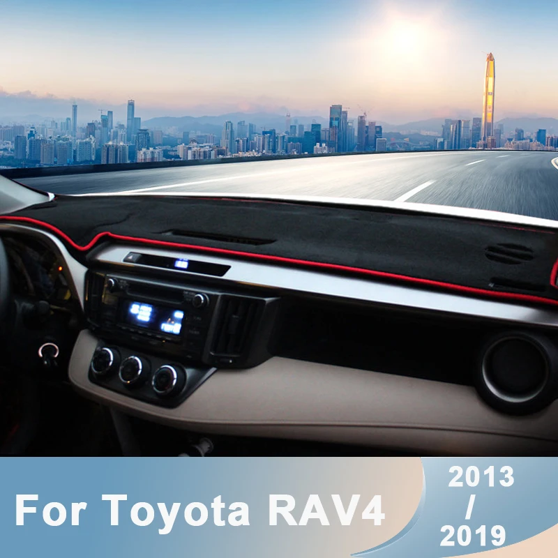 Коврики для приборной панели автомобиля Toyota RAV4 2013 2014 2015 2016 2017 2018 2019 | Автомобили и